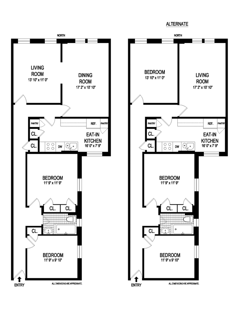 Floorplan for 504 West 111th Street