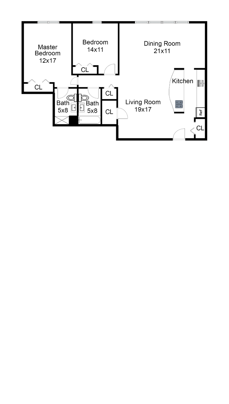 Floorplan for 530 Valley Road