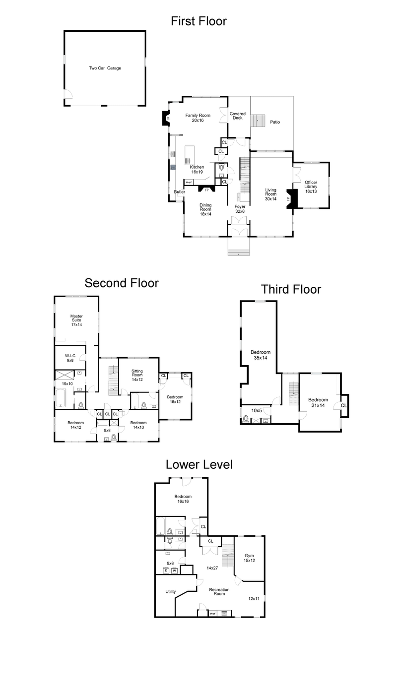 Floorplan for 28 Melrose Place