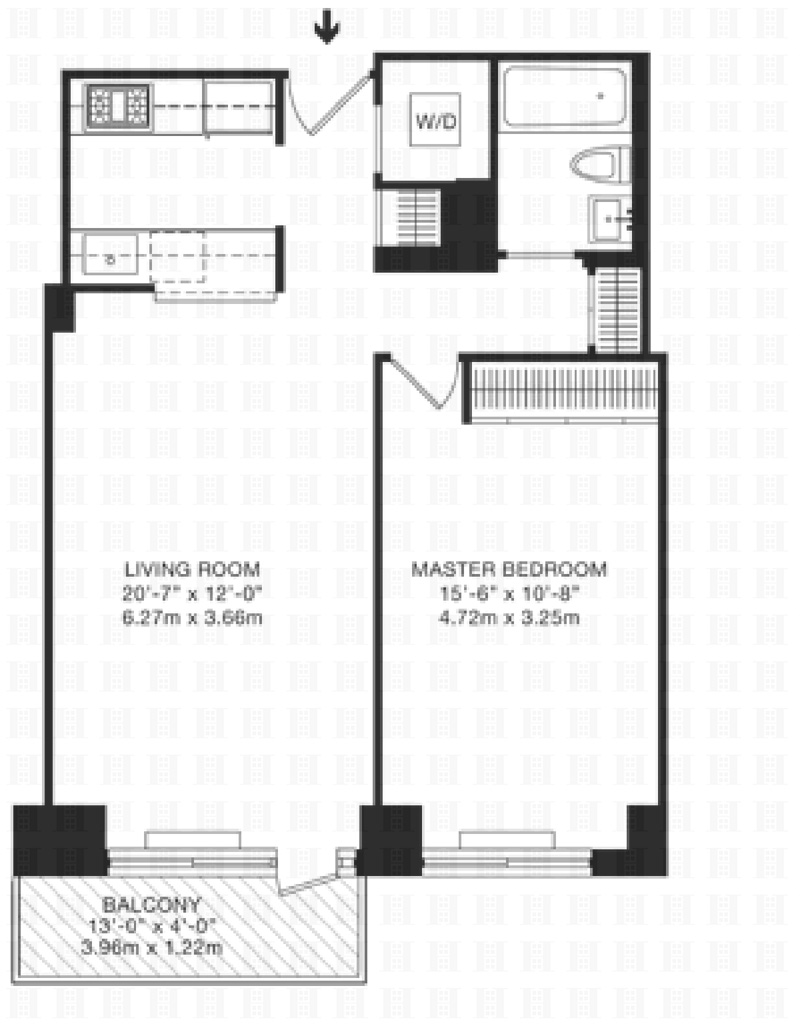 Floorplan for 515 East 72nd Street, 10G