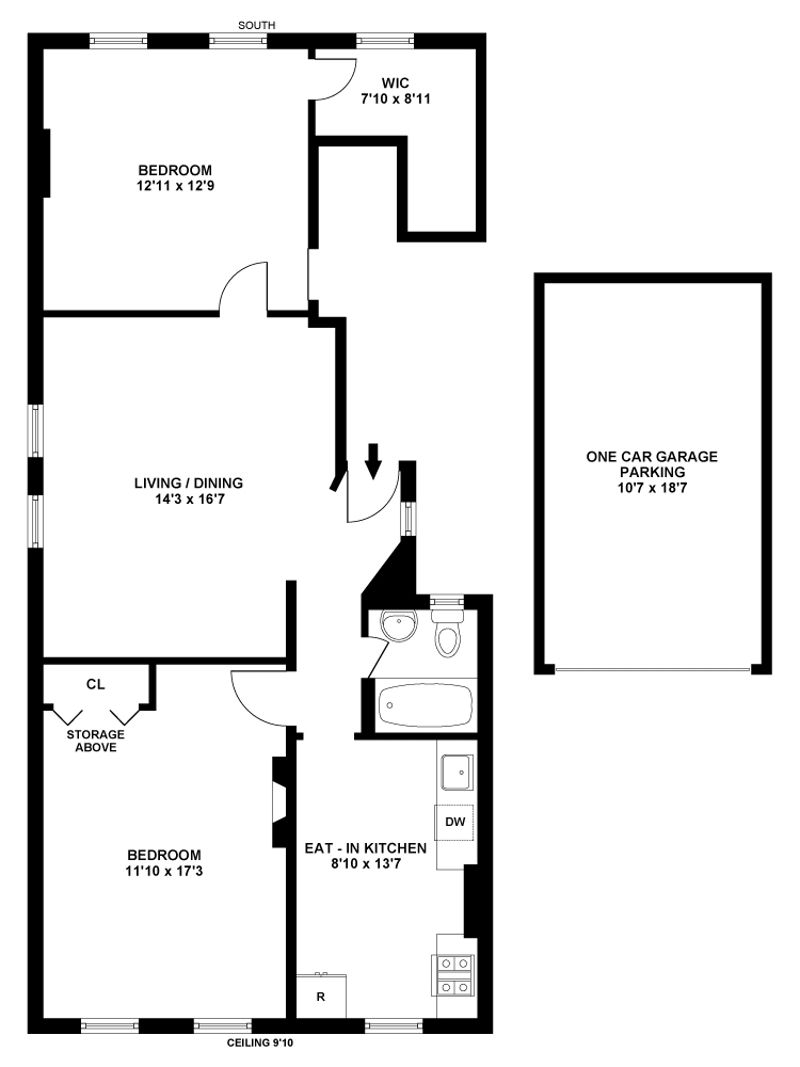 Floorplan for 104 Maple Street, 2