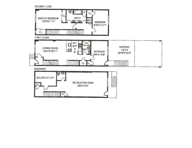 Floorplan for 738 Evergreen Avenue, 1