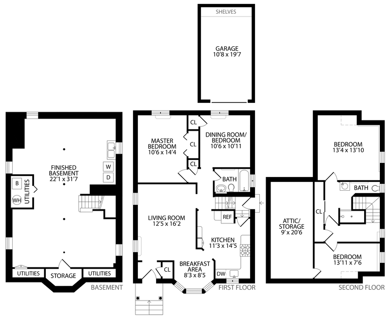 Floorplan for 46 -16 196th Street