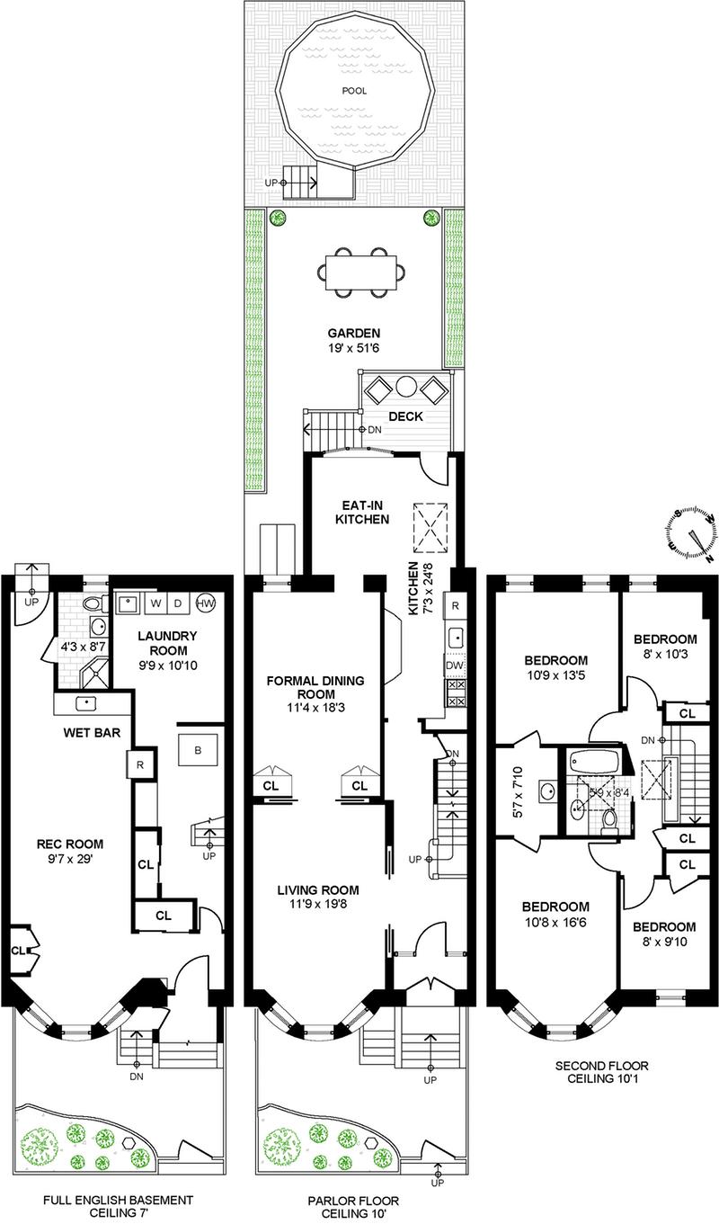 Floorplan for 538 76th Street