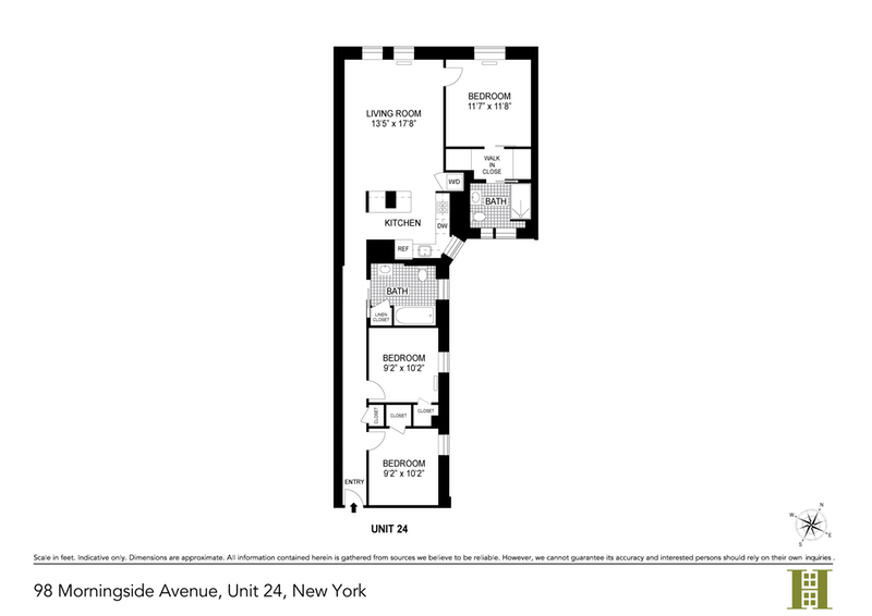 Floorplan for 98 Morningside Avenue, 24