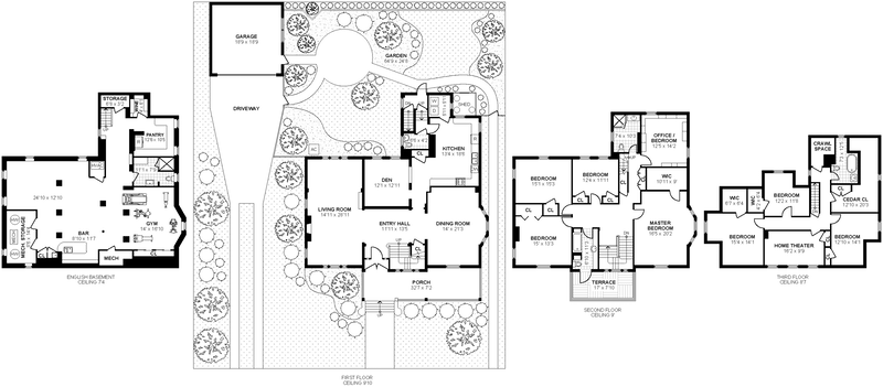 Floorplan for Rugby Road