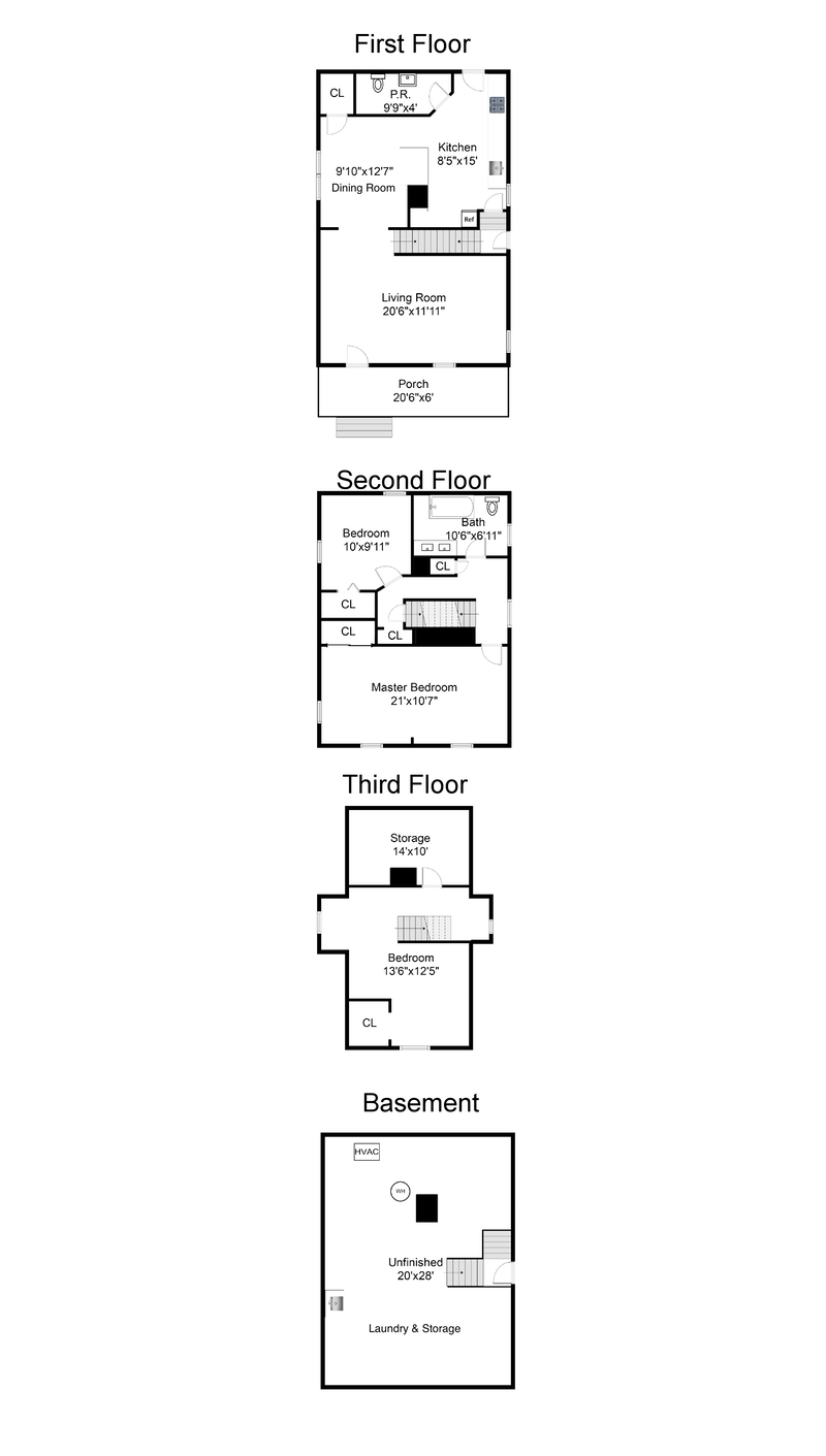 Floorplan for 147 High Street