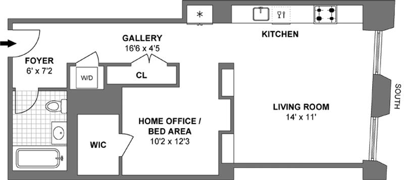 Floorplan for 15 Broad Street, 2622