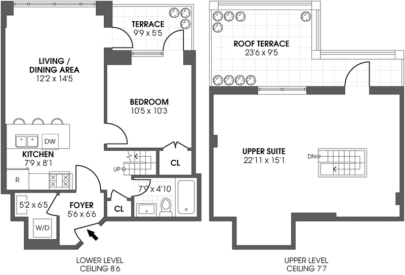 Floorplan for 190 Conselyea Street, 4B