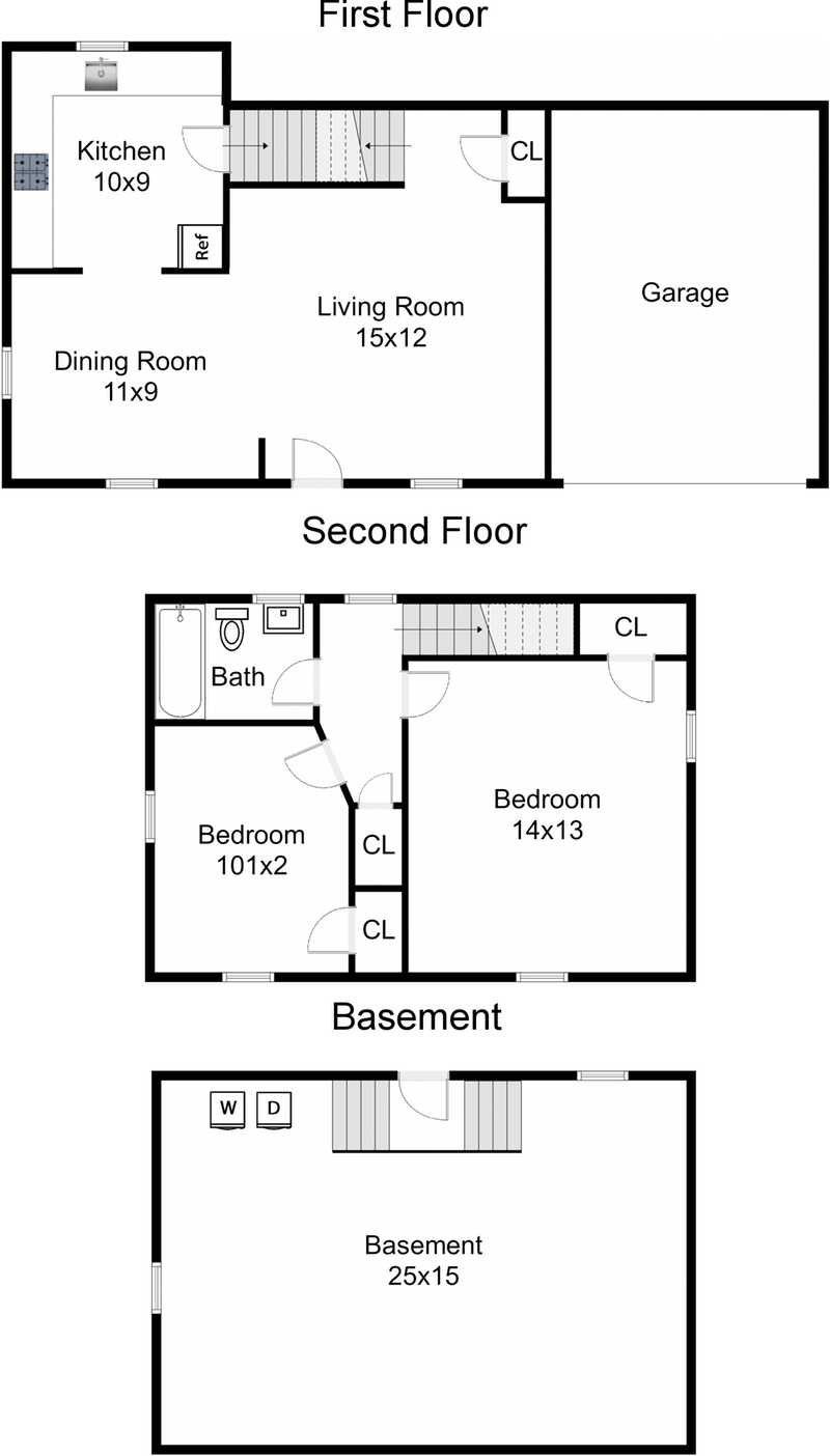 Floorplan for 27 Terrace Crescent