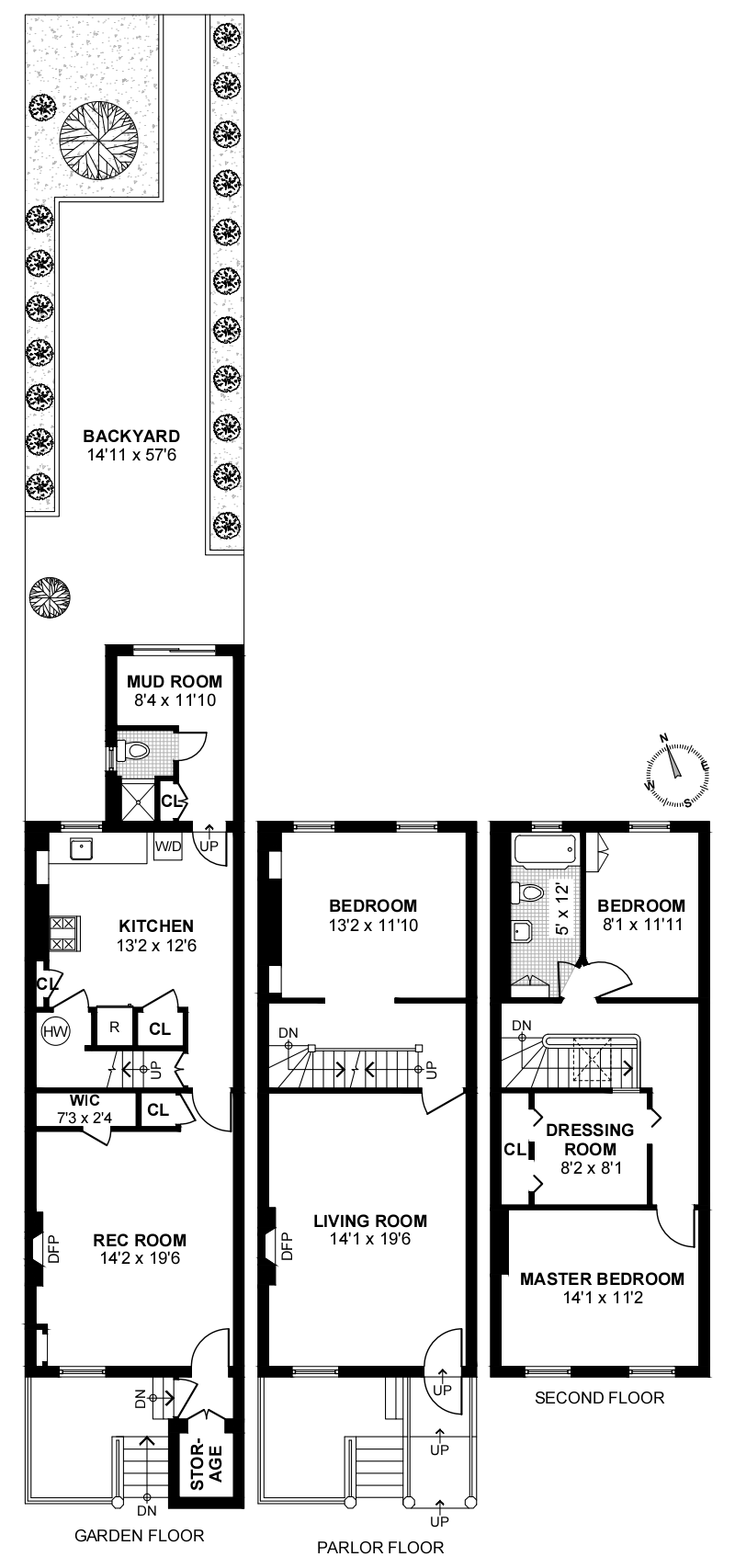 Floorplan for 5 -29 49th Avenue