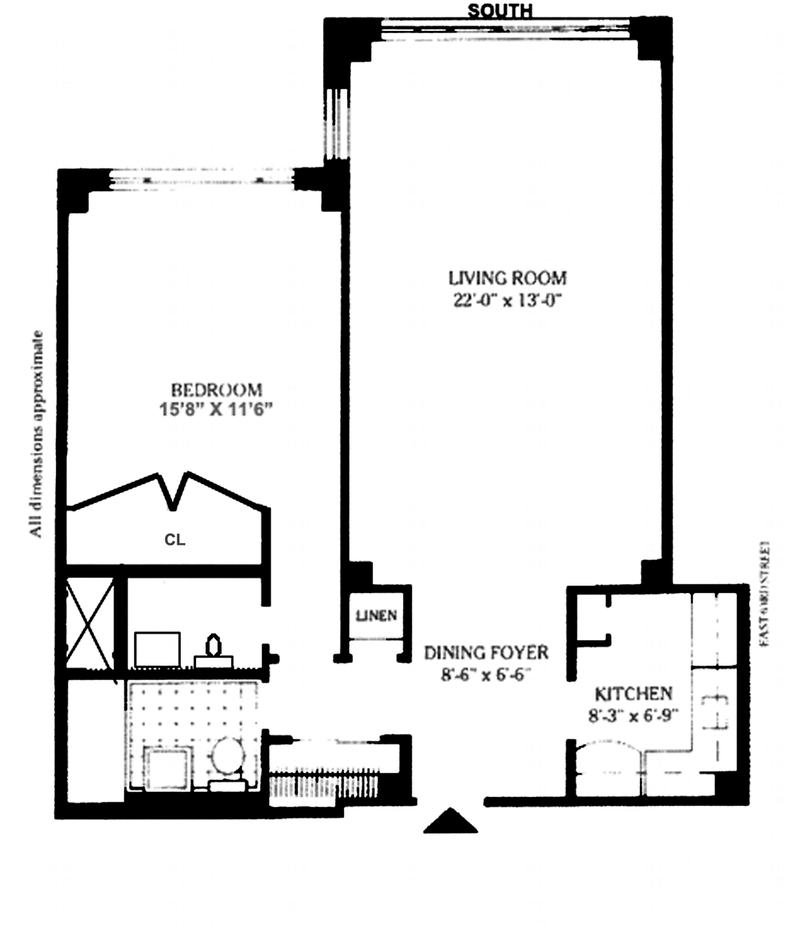 Floorplan for 425 East 63rd Street, W9G
