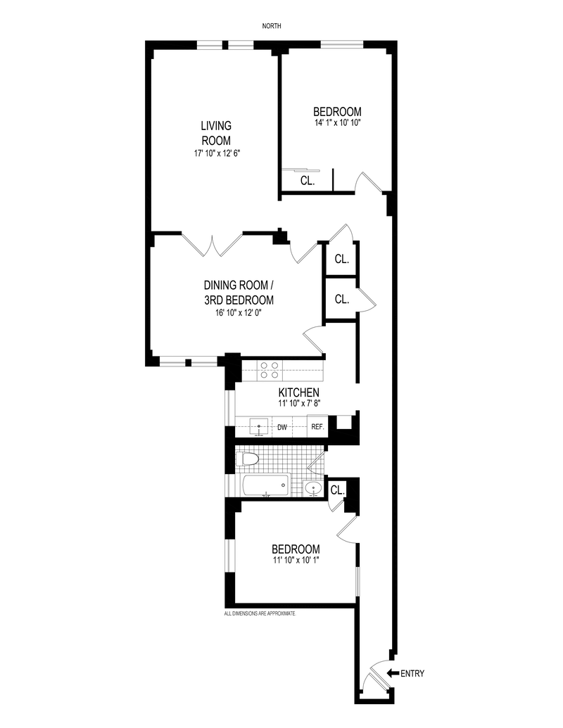 Floorplan for 528 West 111th Street, 35