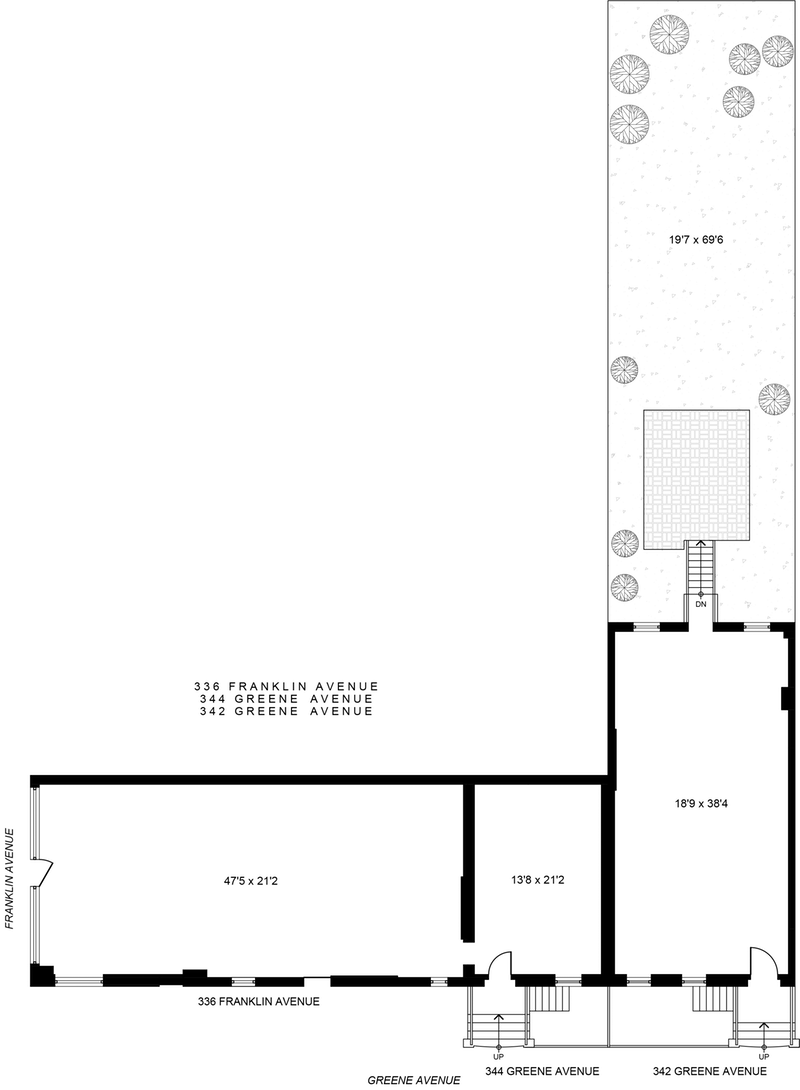 Floorplan for 336 Franklin Avenue