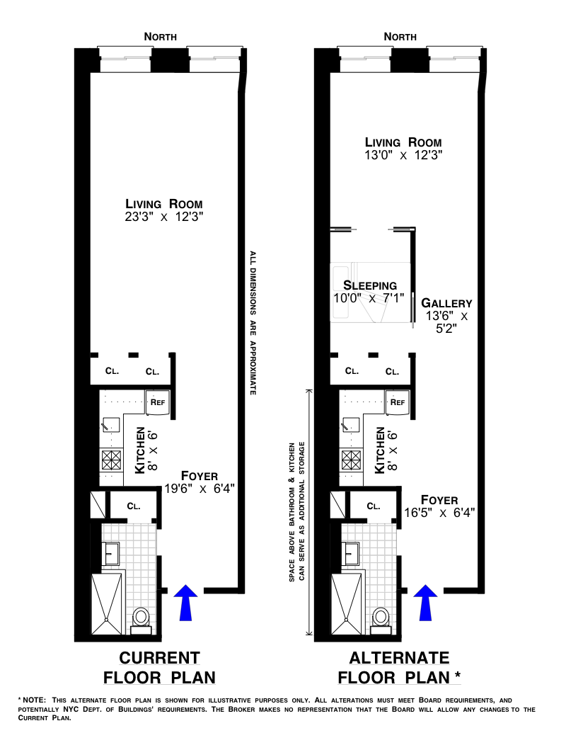 Floorplan for 39 East 12th Street, 310