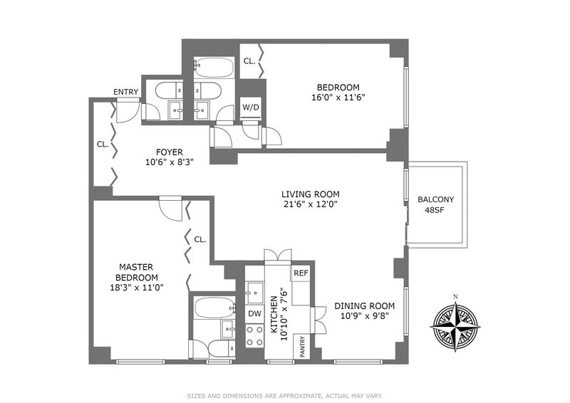 Floorplan for 171 East 84th Street