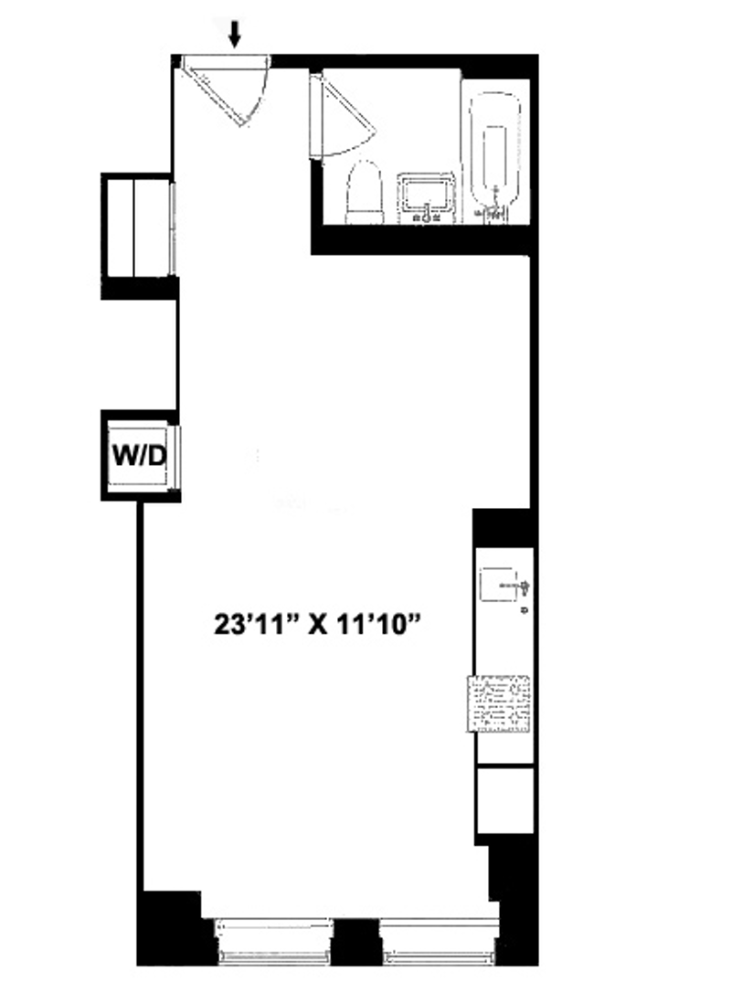 Floorplan for 93 Worth Street