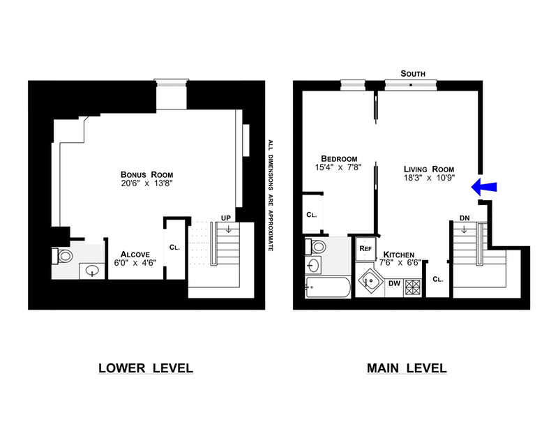 Floorplan for 229 East 81st Street, B