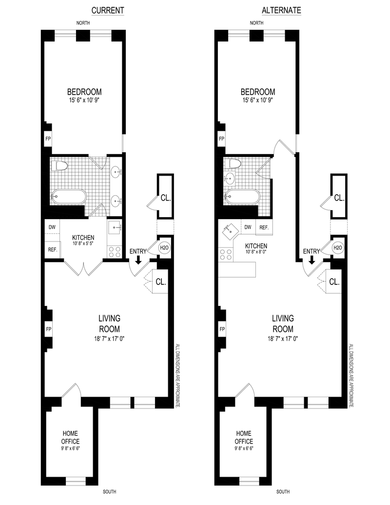 Floorplan for 66 West 83rd Street