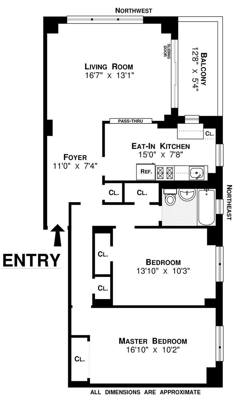 Floorplan for 417 Grand Street