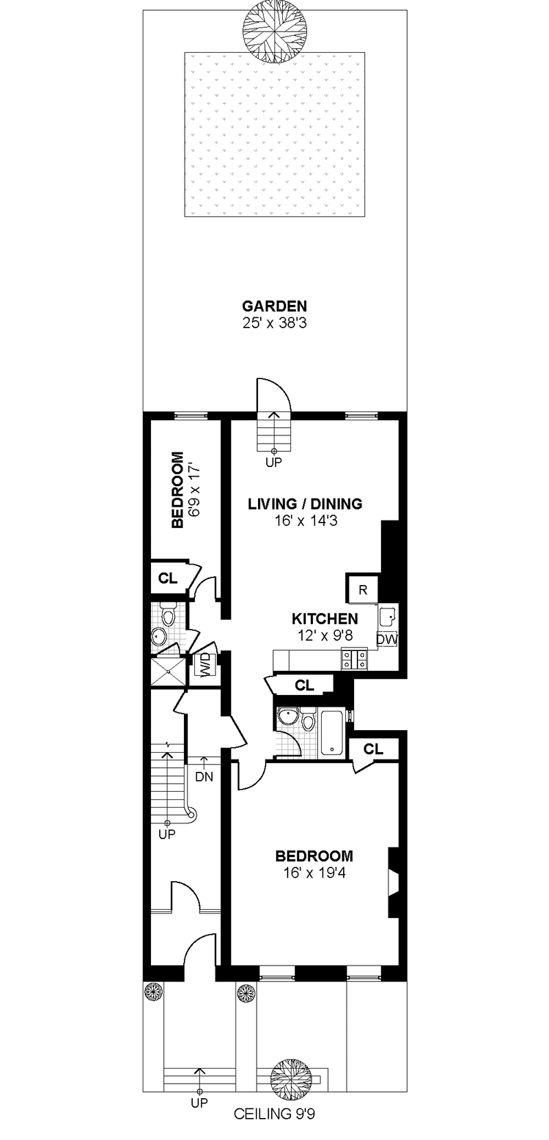 Floorplan for 138 Joralemon Street, 1