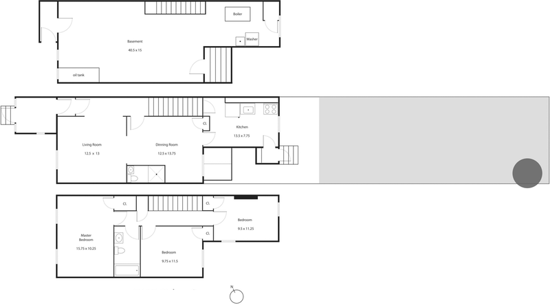 Floorplan for 7107 Ridge Court