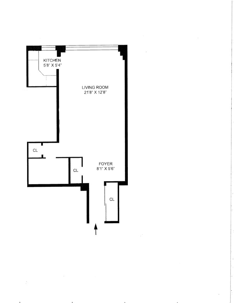 Floorplan for 321 East 48th Street