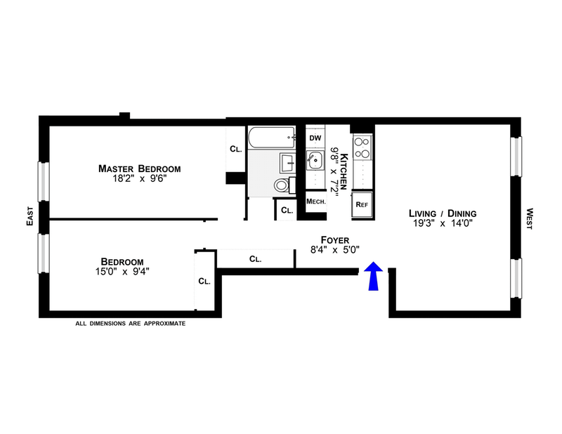 Floorplan for 708 Washington Street