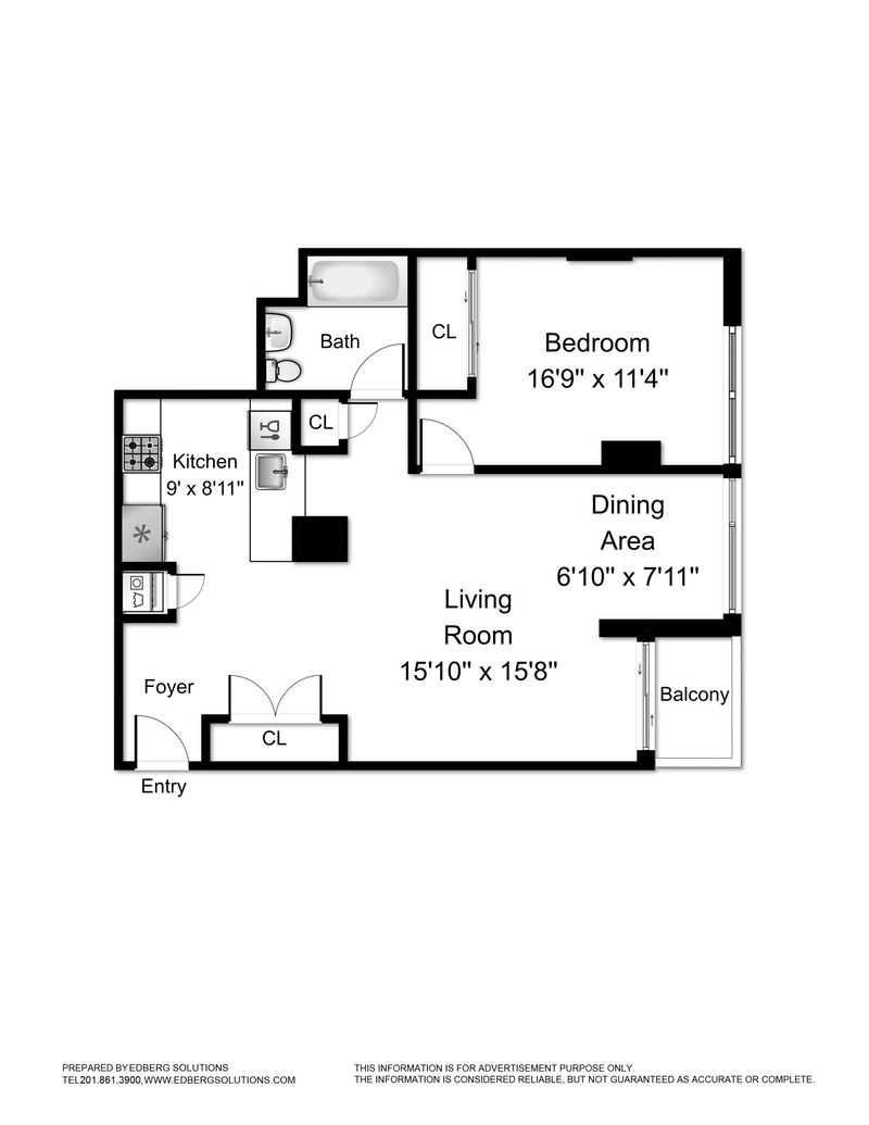 Floorplan for 159 2nd St