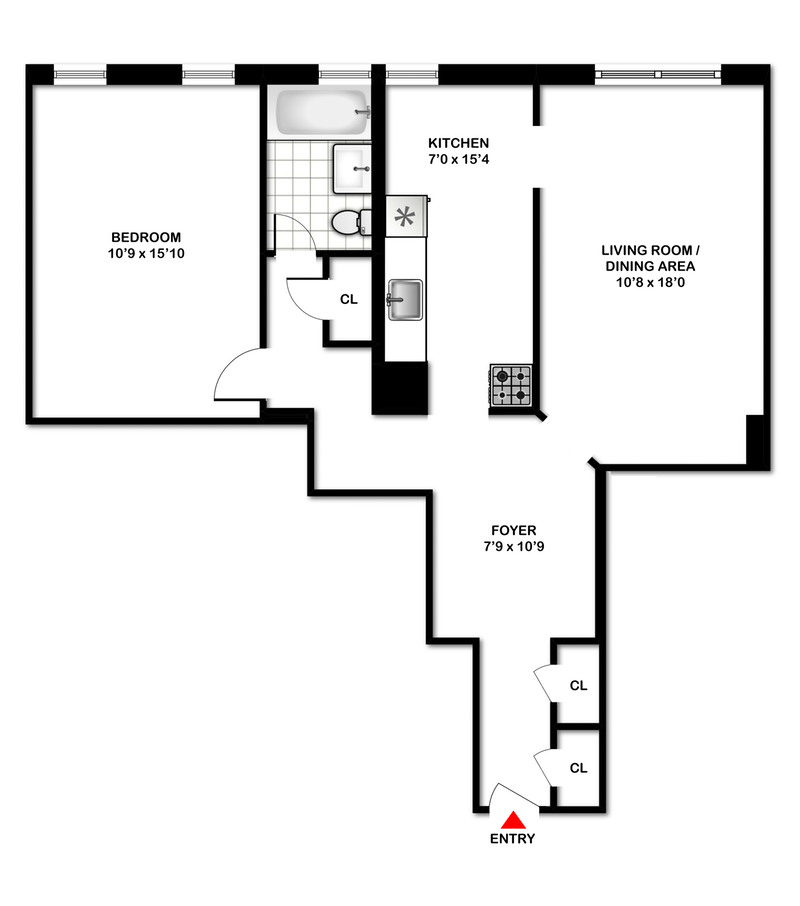 Floorplan for 1015 Summit Avenue, 2D
