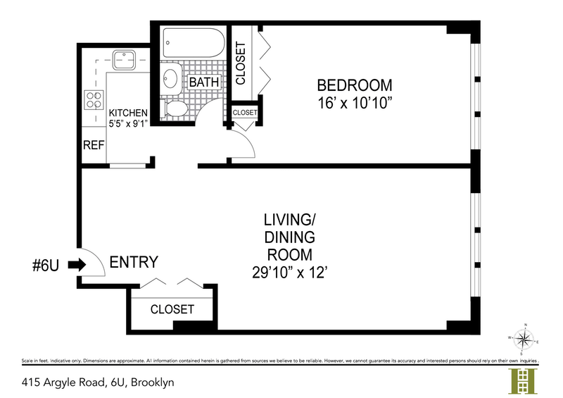 Floorplan for 415 Argyle Road