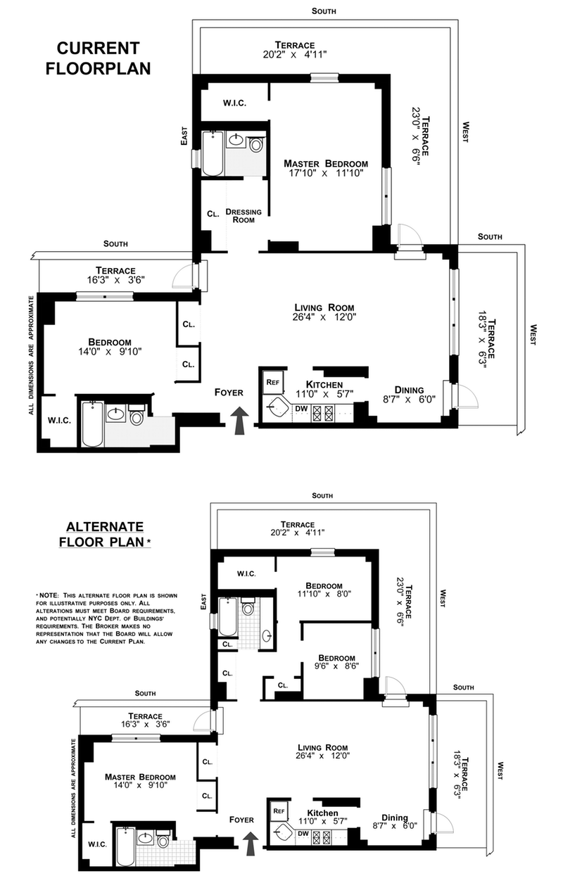Floorplan for 200 East 27th Street, PH18B
