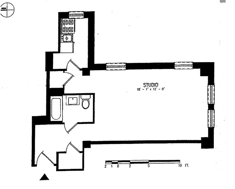 Floorplan for 230 Riverside Drive