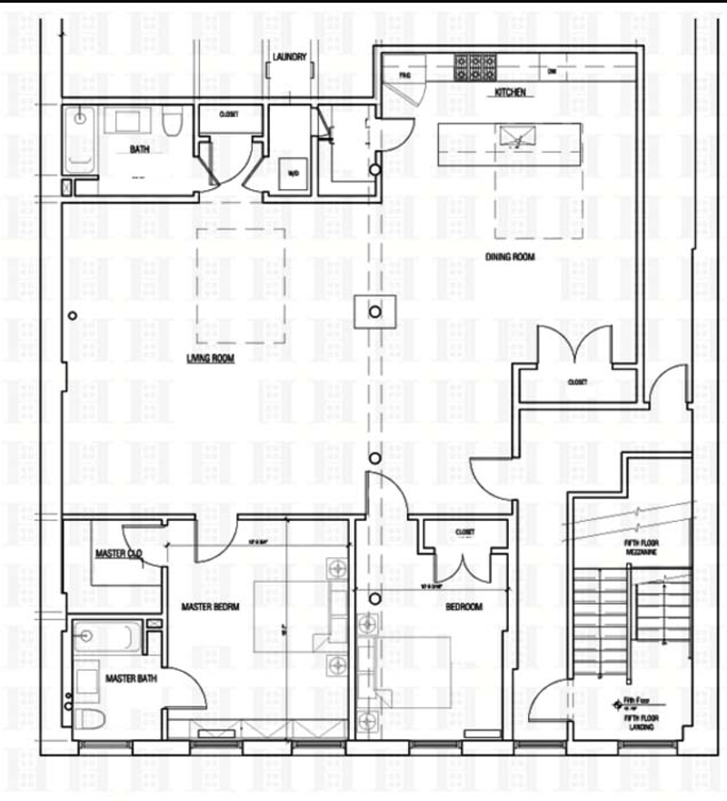 Floorplan for 39 Walker Street, 5R