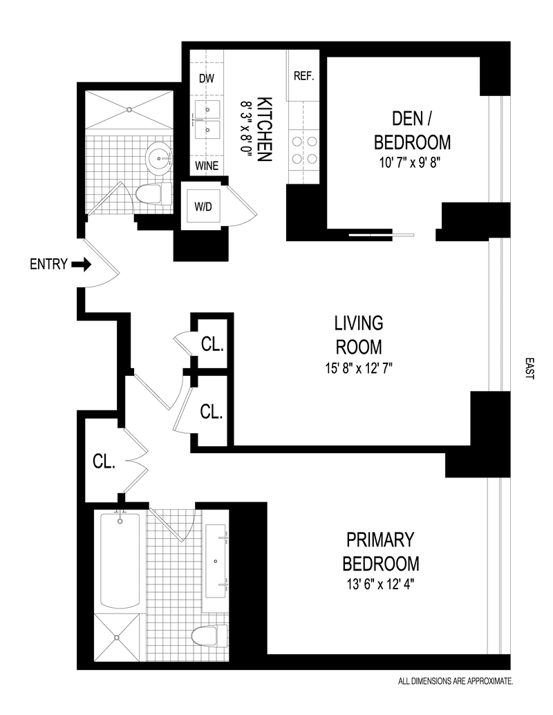 Floorplan for 250 East 53rd Street, 2303