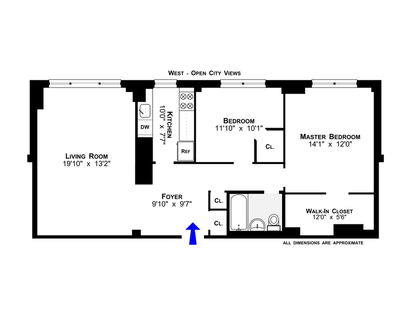 Floorplan for 301 East 69th Street