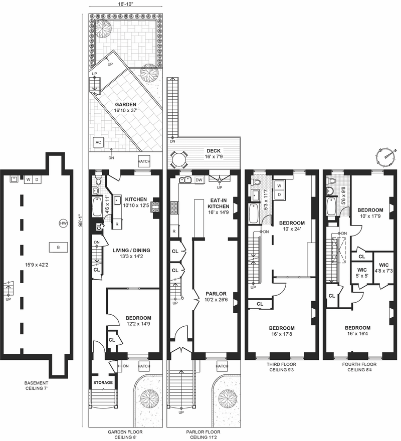 Floorplan for 192 Sixth Avenue