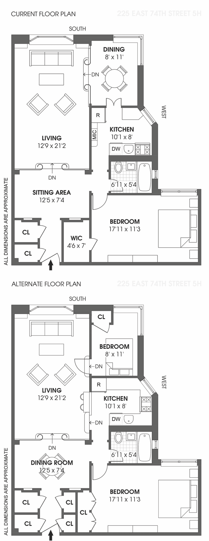 Floorplan for 225 East 74th Street