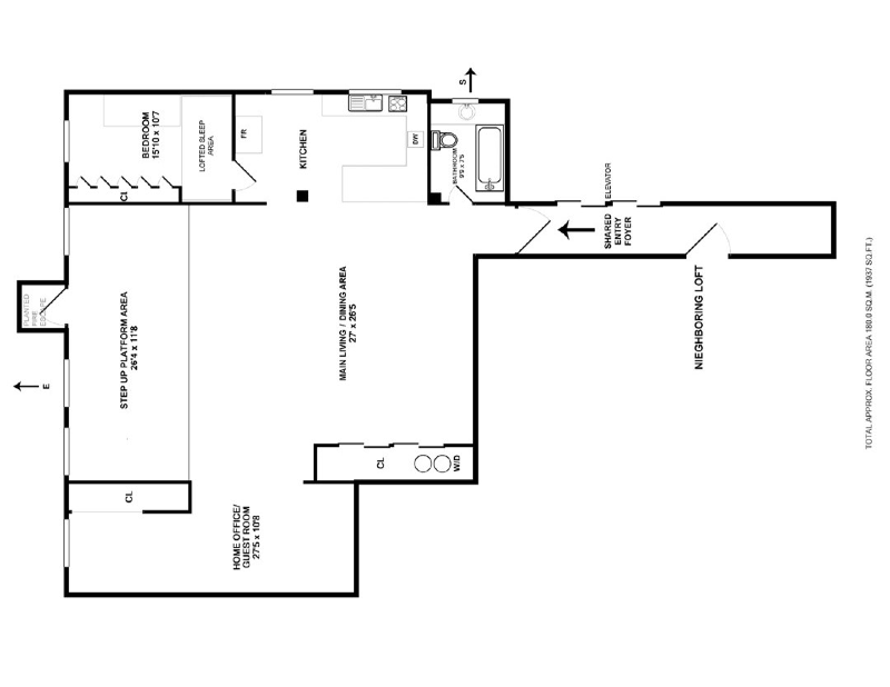 Floorplan for 148 Greene Street, 5E