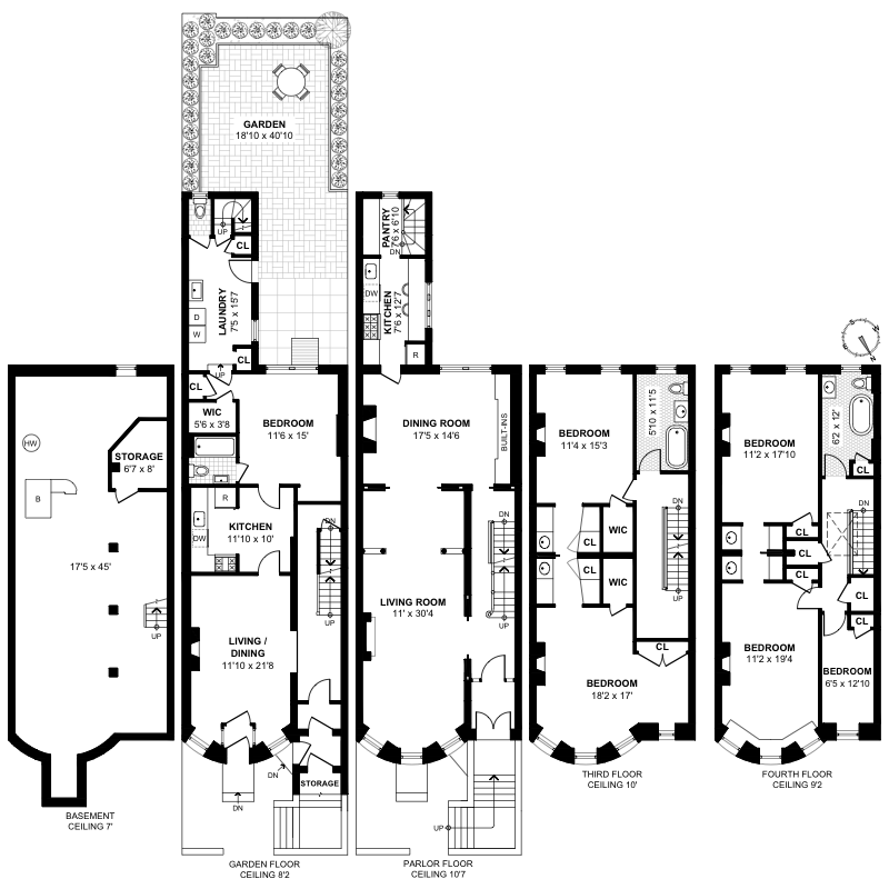 Floorplan for 604 2nd Street