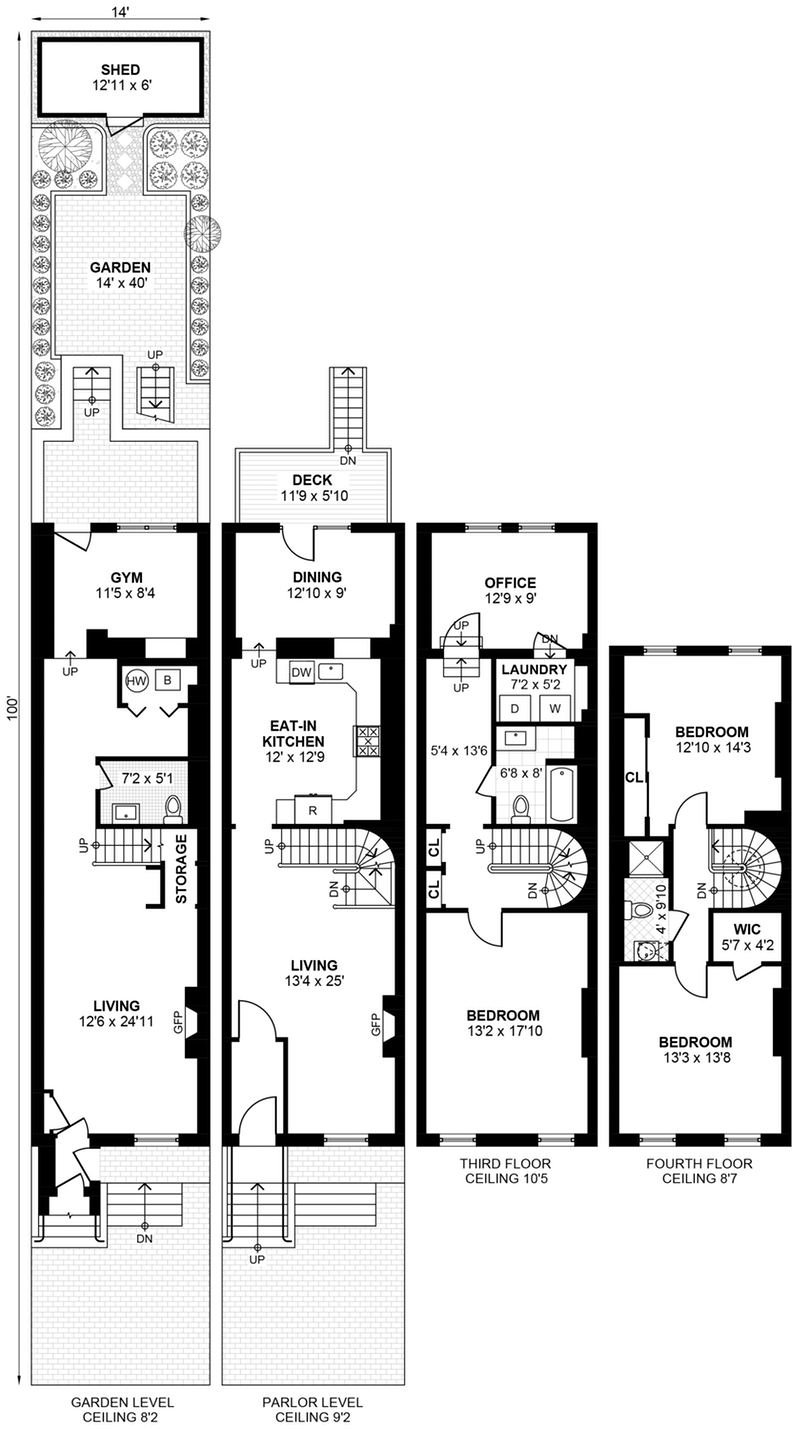 Floorplan for 229 Garden Street