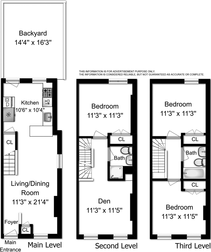 Floorplan for 318 Pavonia Ave
