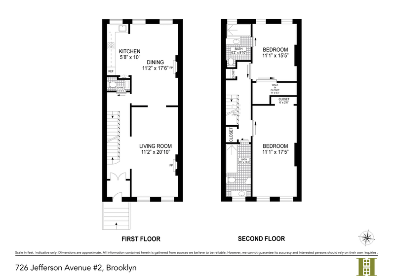 Floorplan for 726 Jefferson Avenue, 2