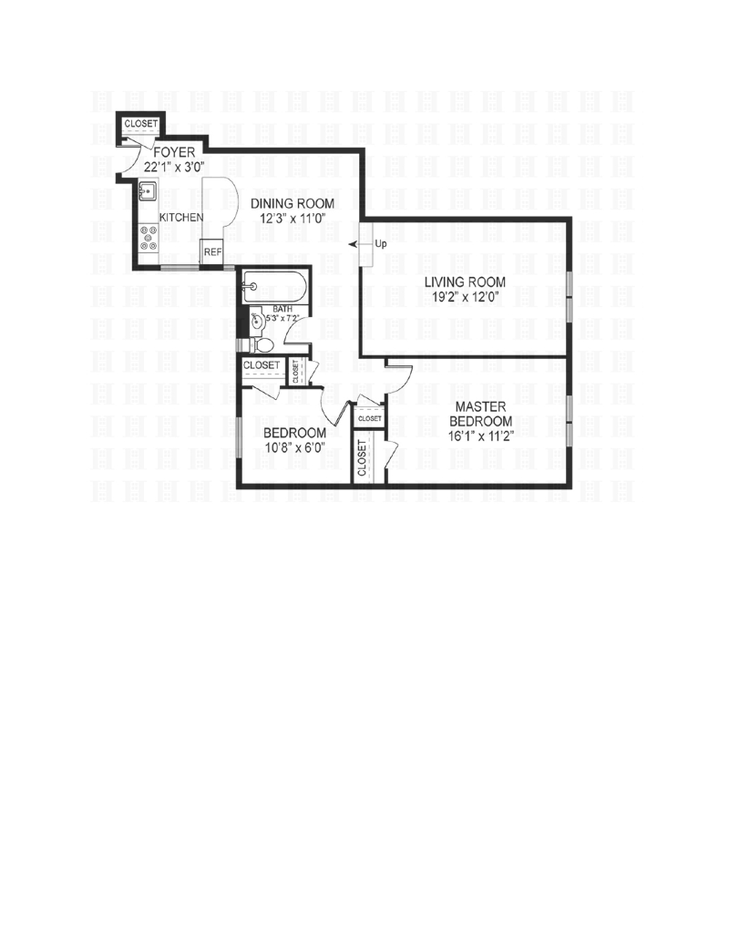Floorplan for 3600 Fieldston Road, 4C