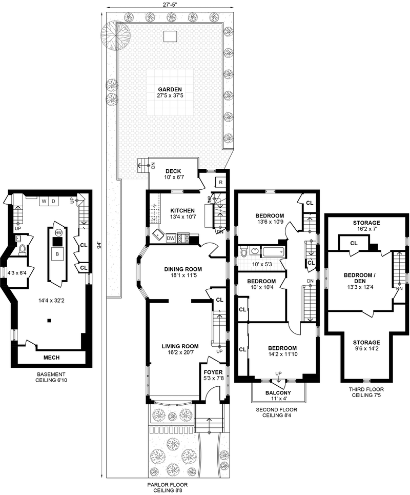 Floorplan for 91 -20 97th Street