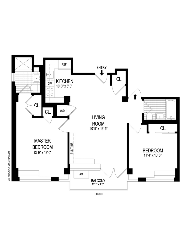 Floorplan for 631 East 9th Street