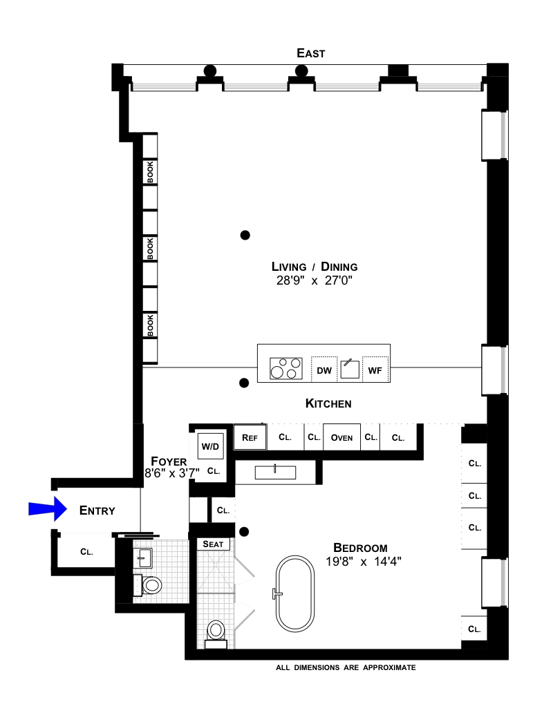 Floorplan for 95 Greene Street