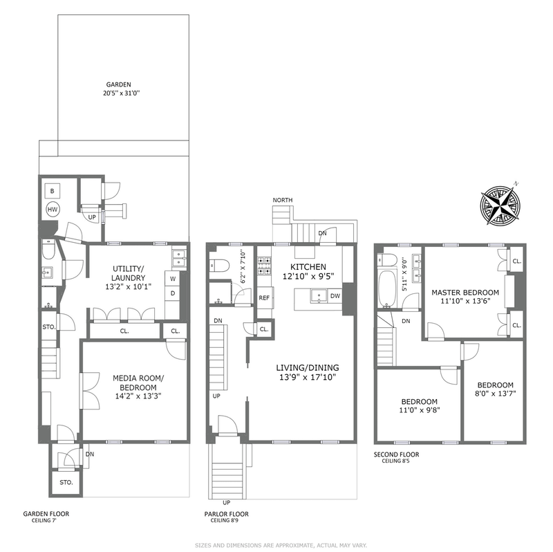 Floorplan for 240 Leonard Street