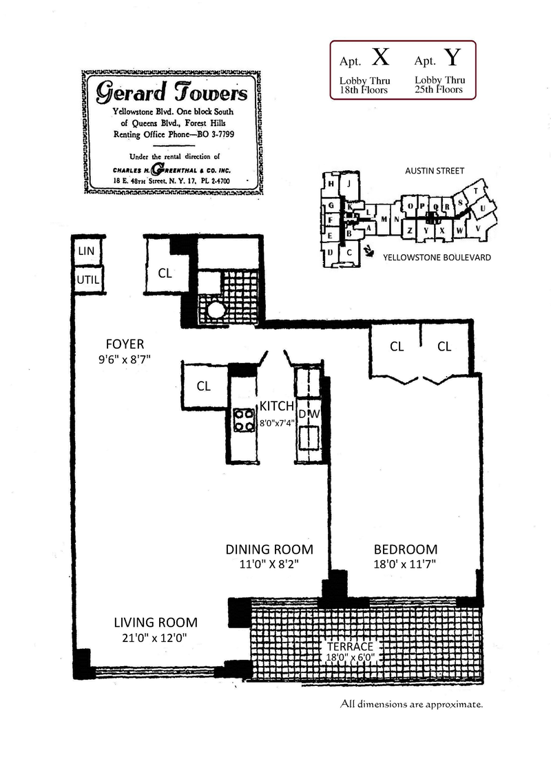 Floorplan for 70-25 Yellowstone Blvd, 6X