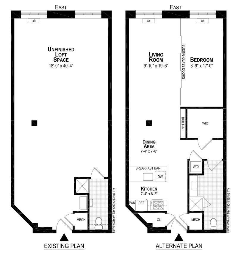 Floorplan for 262 Mott Street, 309